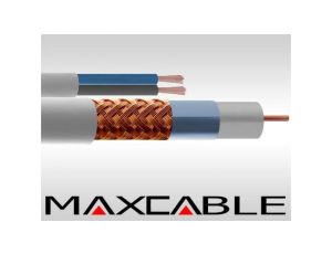 Przewód RG59+2*0,50mm CCTV 100 150m MAXCABLE
