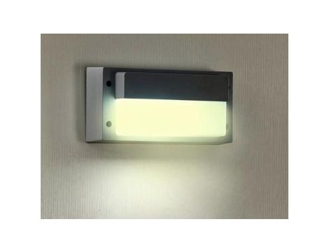 Oprawa elewacyjna LED Barr 9W WW szara