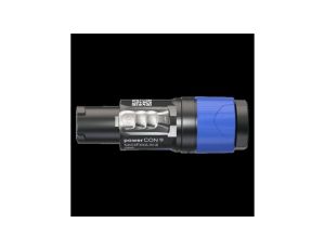 NEUTRIK Wtyk zasilający powerCON 20A 230V 2P+Z niebiesko-czarny na kabel 6,0 do 12,0mm NAC3FXXA-W-S