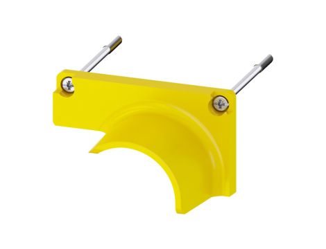 Kołnierz ochronny do przycisku bezpieczeństwa 30 i 40 mm na kasetę żółty tworzywo SIRIUS ACT 3SU1900-0JH30-0AA0