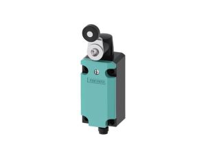 Wyłącznik krańcowy 1Z 1R migowe metal 40mm dźwignia uchylna z rolką 19mm z tworzywa złącze M12 5pin IP67 3SE5114-0CH01-1AC5