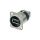 NEUTRIK Gniazdo tablicowe panelowe Adapter USB 2.0 A / B odwracalny srebrny NAUSB-W