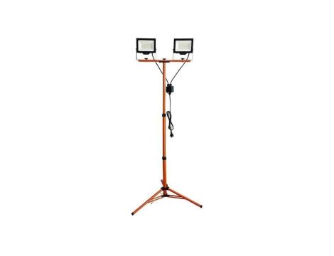 Zestaw naświetlacz LED SMD Neves 2x50W 4500K IP65 + statyw 160cm