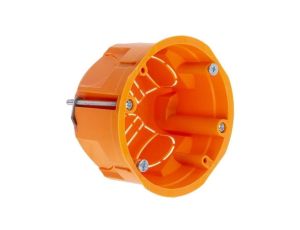 Puszka instalacyjna podtynkowa do nidy fi:60mm (68x46mm) IP30 z wkrętami PAWBOL 100szt.