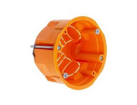 Puszka instalacyjna podtynkowa do nidy fi:60mm (68x46mm) IP30 z wkrętami PAWBOL 100szt.