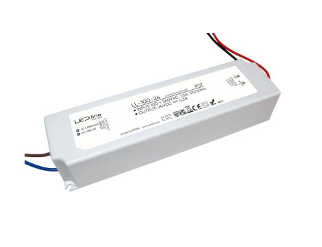Zasilacz do taśm LED line PRIME 100-24 wodoszczelny IP67 24V 100W 5 lat gwar.