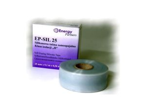 EP-SIL 25 – taśma silikonowa samospajalna izolacyjna (25mm x 9m)