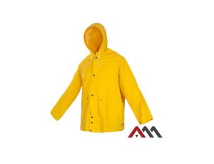 Kurtka przeciwdeszczowa PVC żółta, sztormiak, KPD rozmiar XXL