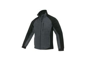 POLAR BHP Bluza robocza polarowa BARDZO CIEPŁA 400G GREY Szara Rozmiar M