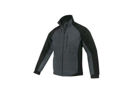 POLAR BHP Bluza robocza polarowa BARDZO CIEPŁA 400G GREY Szara Rozmiar L