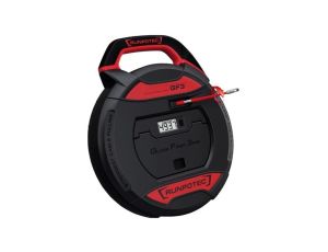 Włókno szklane do przeciągania kabli z cyfrowym licznikiem fi: 3mm 30m z zestawem 16 akcesoriów