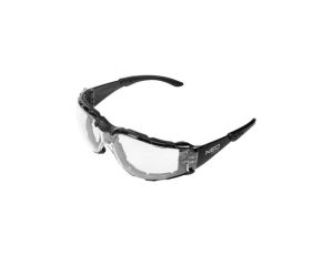 Okulary ochronne z wkładką piankową, białe soczewki, odporność FT 97-520 NEO