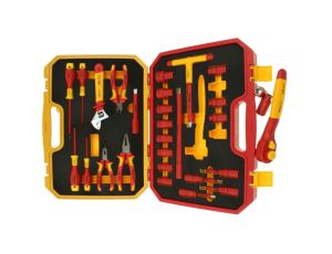 Zestaw narzędzi izolowanych 1000V, 29 części, narzędzia izolowane do pracy pod napięciem 1kV