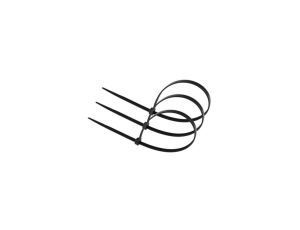 Opaska Kablowa PREMIUM OKP-36300B 3.6x300mm 100szt. w opk. jednostkowym UV odporna CZARNA M20518