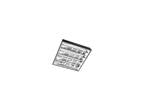 Oprawa raster 4x60cm Czarna - /opak.=70szt./