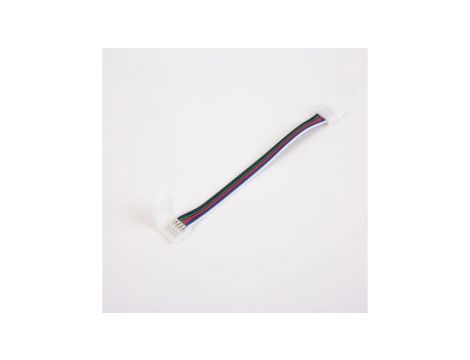 Złączka LED RGBW 12mm dwustronna z przewodem
