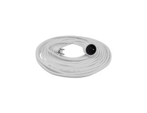 Przedłużacz 1-gniazdowy 10m z/u 3x1.5mm2 BIAŁY