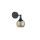 Kinkiet nowoczesny 1xE27 STAR HONEY BLACK