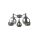 Lampa sufitowa 5xE27 STAR SMOKY BLACK