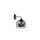 Kinkiet loftowy nowoczesny 1xE27 SOLO BLACK