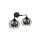Kinkiet loftowy nowoczesny 2x E27 SOLO BLACK