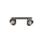 Lampa sufitowa drewno 2xE27 NORA BLACK