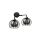 Kinkiet nowoczesny loftowy 2x E27 SOLO BLACK/GOLD