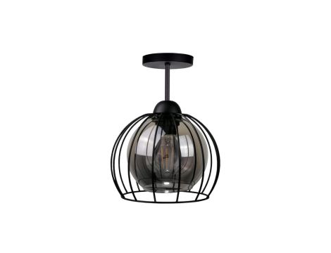 Lampa sufitowa nowoczesna loftowa 1xE27 SOLO BLACK