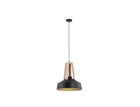 Lampa wisząca loftowa 1xE27 TRIX BLACK 112
