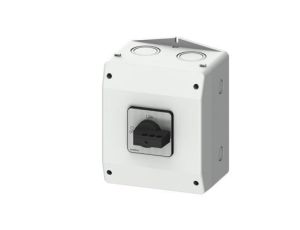 Rozłącznik główny w obudowie ekranowanej 6P 25A 9.5kW AC23A 400V styki pom wyprz 1Z 1R blokowanie w poz O i I 3LD2185-5VD21
