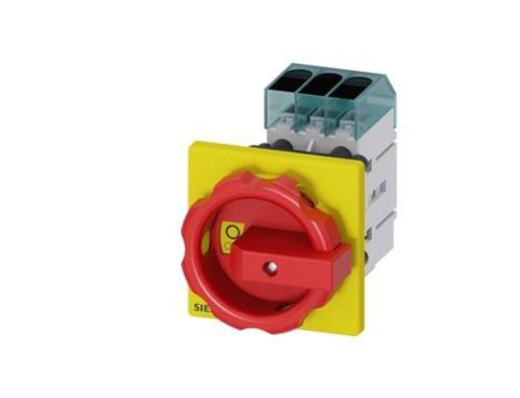 Rozłącznik główny/awaryjny 3P 25A 9kW AC-23 A 400V montaż tablicowy otwór centralny 22,5mm 3LD3154-0TK53