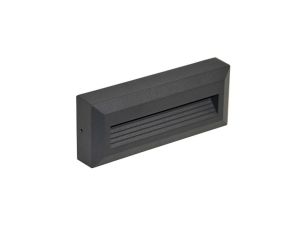 Oprawa przyschodowa LED Kora 1,2W 4000K antracyt