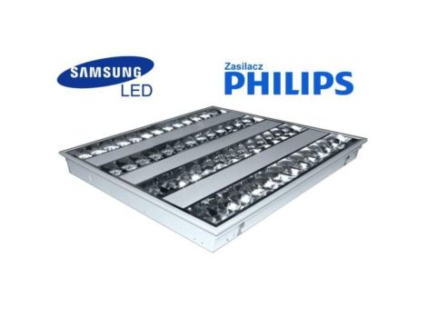Oprawa raster led Adames 40W CW 595*595 Samsung