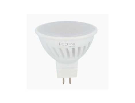 LED line PRIME żarówka LED MR16 5W 4000K neutralna 600lm 10-18V AC/DC CERAMICZNA 5 lat gwar.