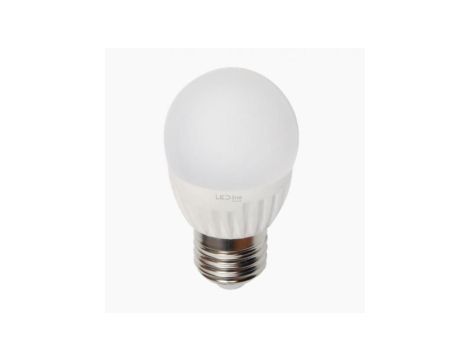 Żarówka LED E27 7W 4000K neutralna 1000lm CERAMICZNA G45 KULKA 5 lat gwar. LED line PRIME