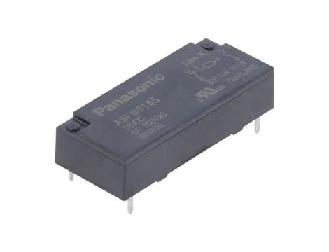 Przekaźnik miniaturowy NC + NO Ucewki 18VDC 6A 4A/250VAC ASFM0185S