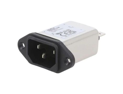 Złącze zasilające AC męskie 10A 250VAC C14 (E) 225uH FN9222R-10-06