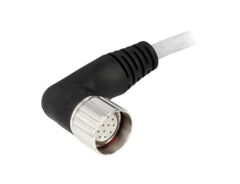 7000-23151-3620500 Gniazdo kątowe M23, 12P z przewodem o długości 5m PUR, PVC, 125VAC 7,5A