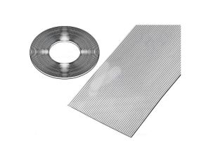 Przewód: wstążkowy 1mm linka Cu nieekranowany PVC szary 30,5m 3625/12 (100FT)