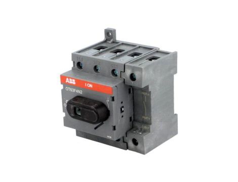 OT63F4N2 Rozłącznik izolacyjny 4 biegunowy na szynę DIN 63A OT