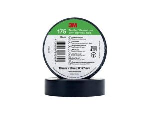 175BK5E Taśma: elektroizolacyjna W: 19mm L: 20m Thk: 0,19mm czarny 200