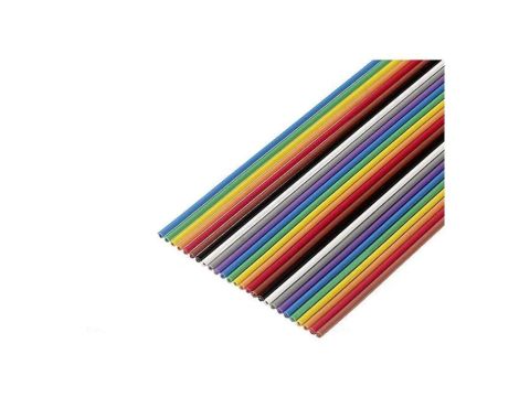 3811/20 (100FT) Przewód: wstążkowy 20x26AWG 1,27mm linka Cu nieekranowany PVC