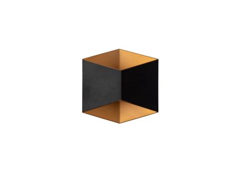 Kinkiet TRIANGLES LED 2x5W 750lm 3000K czarno-złoty IP54 8141 Nowodvorski