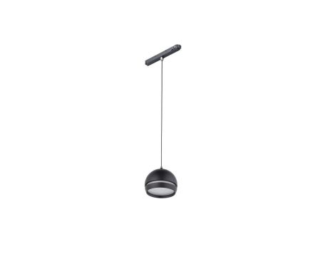 Lampa wisząca LVM SLOT LED 8W 370lm 3000K do systemu magnetik Czarny 10155 Nowodvorski Lighting