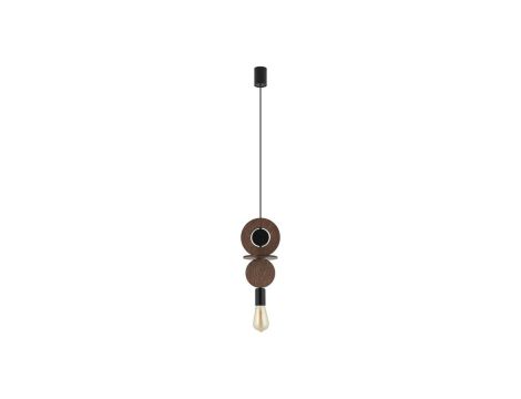 Lampa wisząca DROPS Ciemne drewno 11175 Nowodvorski