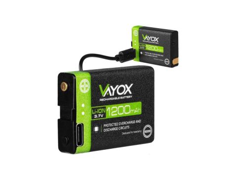 Akumulator Li-Ion 3.7V 1200mAh do latarek czołowych VA0255