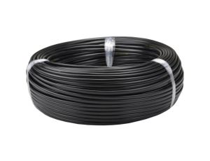Przewód prądowy H03VVH2-F / OMYp 300V 2x1,5 płaski czarny linka Elektrokabel 500m