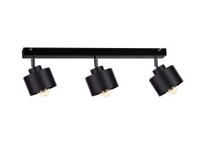 Spot nowoczesny 3xE27 SIMPLY BLACK