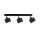Spot nowoczesny 3xE27 SIMPLY BLACK