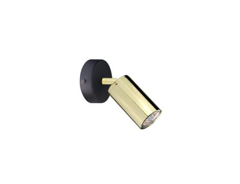 Kinkiet nowczesny 1xGU10 EYE BLACK GOLD